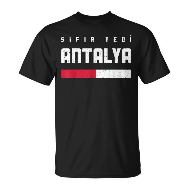 07 Antalya Turkey T�rkiye Kepez Muratpasa Alanya Manavgat T-Shirt