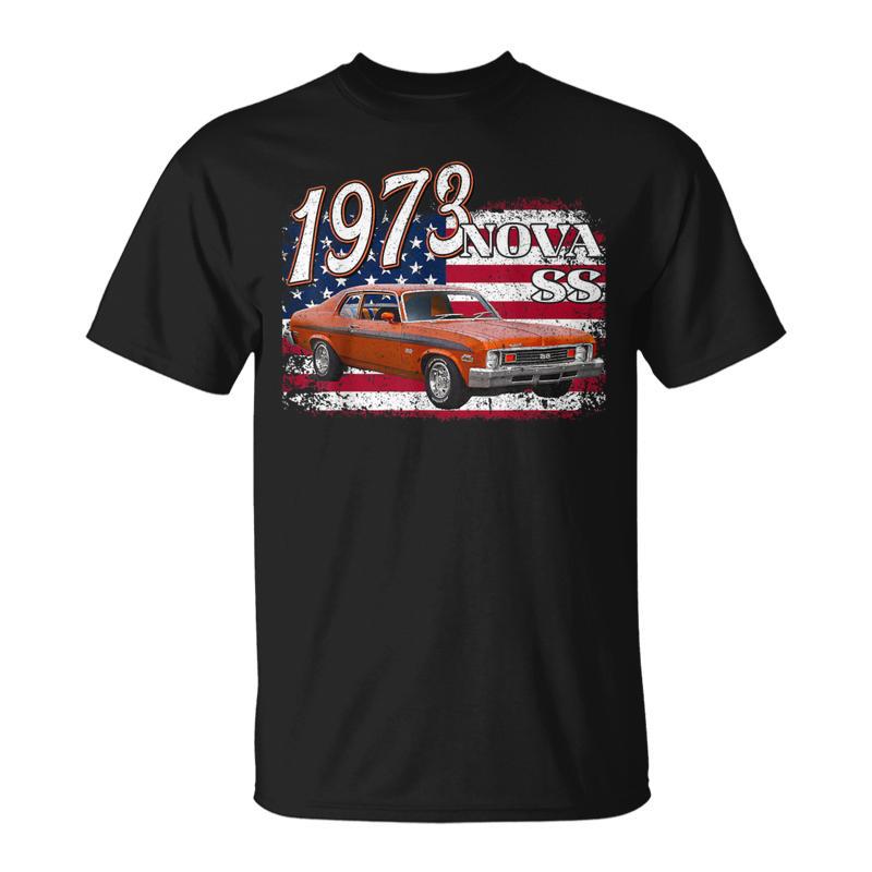 1973 73 Nova 2 Ss 4Th Of July American T-Shirt