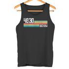 4630 Bochum Retro Old Postcodeintage Sign Tank Top