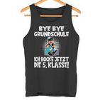 5 Class Bye Bye Primary School Ich Rock Jetzt Die 5Th Class Tank Top