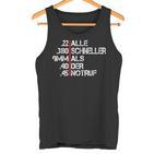 Alle Schneller Als Der Emergency Call Sports Shooting Sports Shooter Tank Top