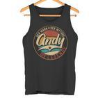 Andy Der Mann Der Mythos Die Legende First Name Tank Top