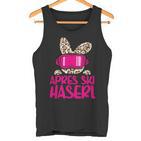 Après Ski Haserl Skier Apres Ski Party Leo Print Tank Top