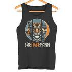 Bärtigermanniking Beard Full Beard Tiger Man Tank Top