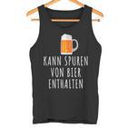 Bier Kann Spurson Bier Enthalten Bier Tank Top