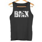 Bmx Distressed Look Bmx-Fahrer Geschenk Tank Top