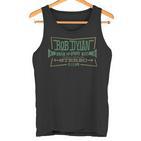 Bob Dylan Stereo System Tank Top