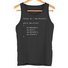 C Programmer C-Code Love Java Informatics Tank Top