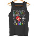 Children's Mach's Gut Kindergarten Ich Rocke Jetzt Die Schule Tank Top