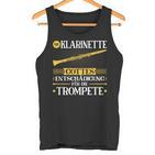 Clarinet Entschädigung Blasmusik Festival Clarinettist Tank Top