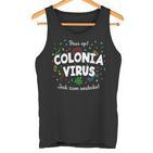 Coloniairus Carnival Outfit Cologne Kölsch Jeck Flu Tank Top