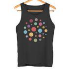 Colourful Dots For Frohnaten Tank Top