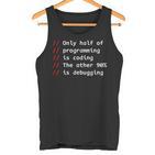 Computer Nerd Programmer Tank Top