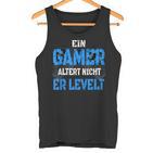 Console Player Ein Gamer Alter Nicht Er Levelt Tank Top