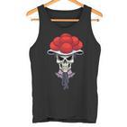 Cool Skull Bollenhut Forest Skull Tank Top