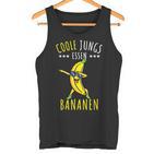 Coole Jungs Essen Bananen Tank Top