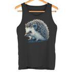 Cute Hedgehog Costume Tank Top