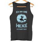 Short-Sleeved Ich Bin Eine Hexe Ich Kann Das Zicken Tank Top