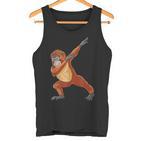 Dabbing Orang Utan Für Affenliebhaber Tank Top