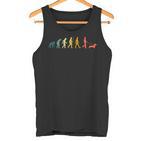 Dachshund Evolution Retro Dachshund Owner S Tank Top