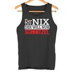 Der Tut Nix Der Will Nur Schnitzel Schnitzelliebe Tank Top