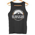 Der Wald Ist Meineheckeckor Idioten Wandern The Forest I Tank Top