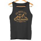 Der Watzmann Ruft Berchtesgaden Gipfel Hiking Tank Top