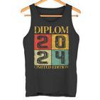 Diplom Geschafft Legende 2024 Tank Top