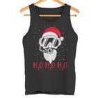 Diving Santa Claus H2o H2o H2o Xmas Diving  Tank Top