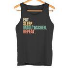 Eat Sleep Muzzle Repeat Tank Top