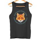 Ein Fuchs Muss Tun Was Ein Fuchs Tun Muss Tank Top