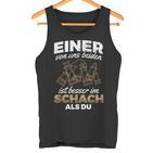 Eineron Uns Ist Besser Im Schess Als Du Chess Player Tank Top