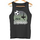 Einschulung Schulkind 2024 School Cone Boy Football  Tank Top