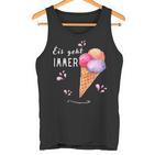 Eis Geht Immer Eisparele Eiscafe Du Liebst Eiscreme Eispar Tank Top