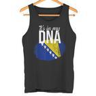 Es Ist In Meiner Dna Bosnier Bosnia Origin Genetics Tank Top