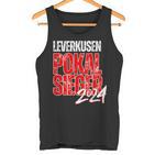 Football Cup Winner Leverkusen Fan Unbeaten Double Tank Top