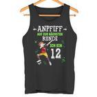 Football Dabbing Boy 12Th Birthday Ich Bin 12 Jahre Tank Top