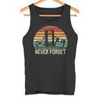 Never Forgetintage Cassette Tapehs Retro Tank Top