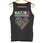 Cat Service Personnel Cat Pet Cat Love Tank Top