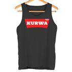 For Poland Kurwa Tank Top