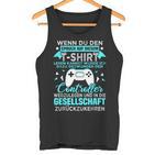 Gamer Gamer Games Pc Gaming Slogan Tank Top