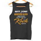 Gott Schuf Alle Menschen Gleichnur Die Besten Werden Koch God Created Tank Top