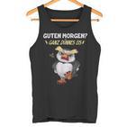 Guten Morgen Ganz Dünnes Eis Penguin Tank Top