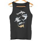 Hammershark Zebra Shark Shark Types Of Sharks Tank Top