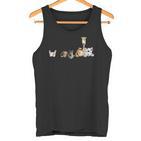 Happy Dogs Team I Dog Fan Fun  Tank Top