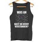 Was Hast Du Nichterstanden Dancing Dancer Dance Steps Tank Top