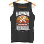 Hausmeister Stundenlohn Hauswart Preisliste Haustechniker Tank Top