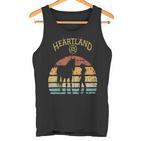 Heartland Retrointage Sunset Tank Top