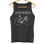 Ich Bin Der Motor Radfahrer Cool Saying E-Bike  Tank Top