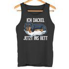 Ich Dachshund Jetzt Ins Bett Tank Top